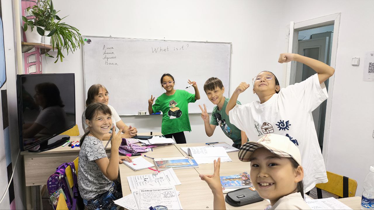 Занятия английским для детей 10