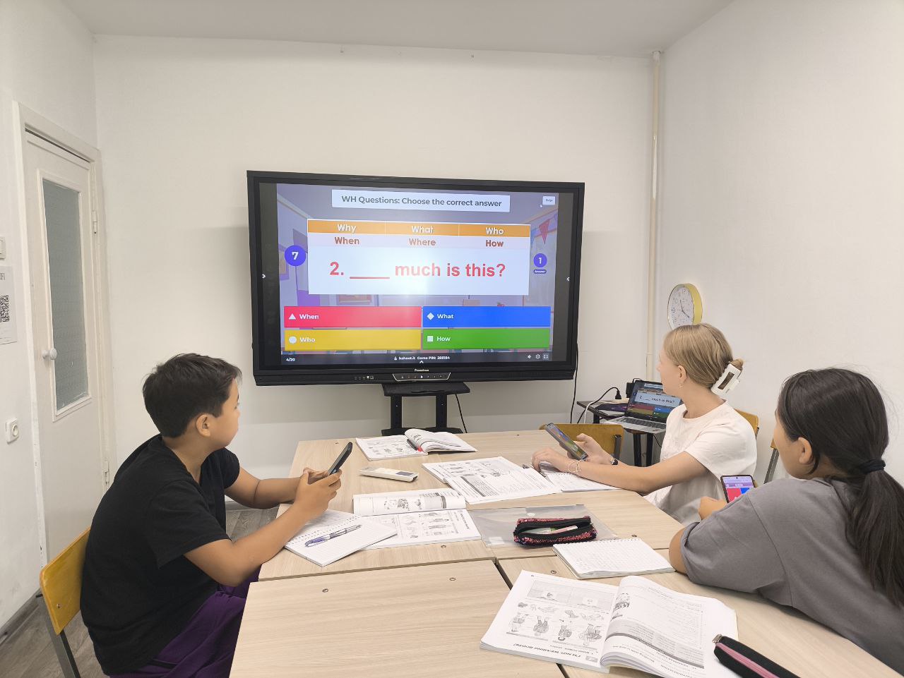 Занятия английским для детей 7